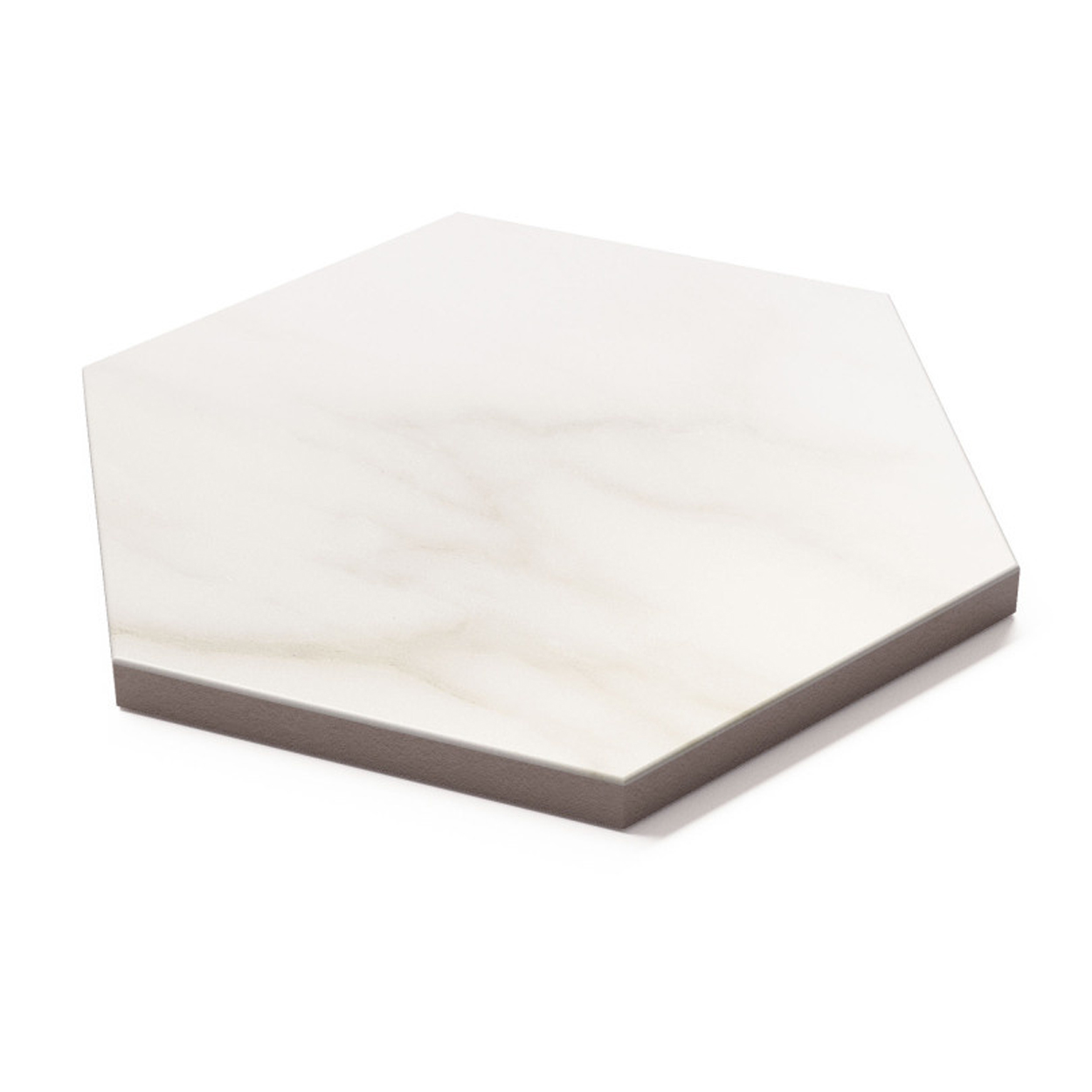 Cifre Cerámica Diamond Gold Hexagon Mat 15x17cm